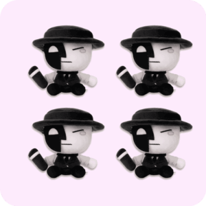 Artful Plush Die of Death 4PCS