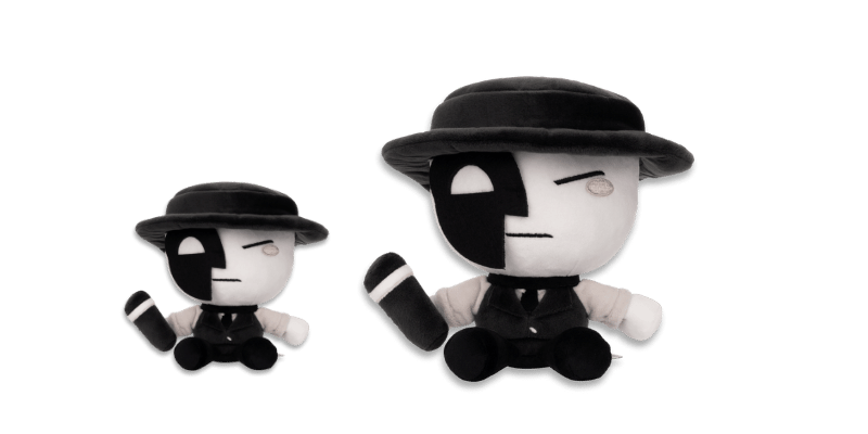 Artful Plush Die of Death Merch